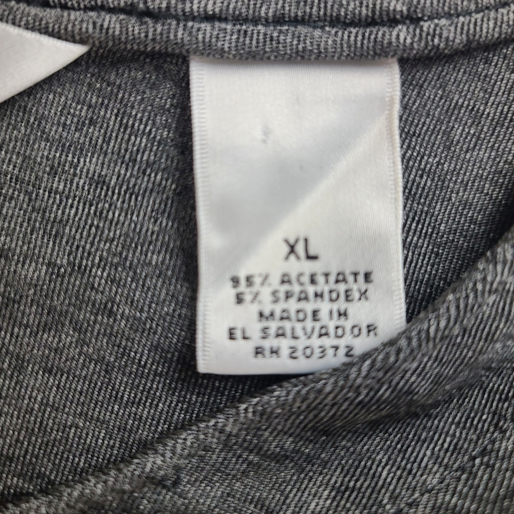 Preston & York Women's XL Slinky Knit Cardigan Grey - Picture 4 of 9